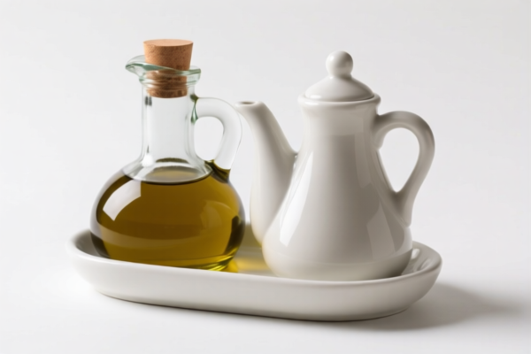 Ceramic oil and vinegar set