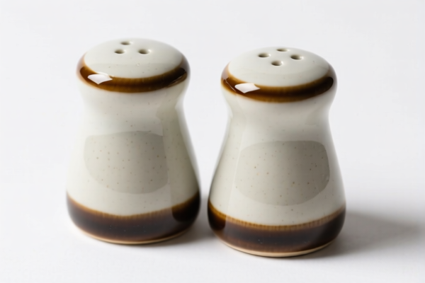 Ceramic salt and pepper shaker