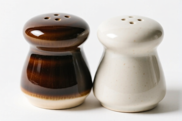 Ceramic salt and pepper shaker