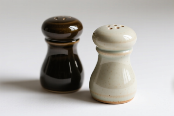 Ceramic salt and pepper shaker