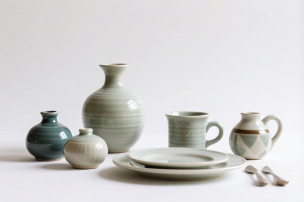 Ceramic table decorations