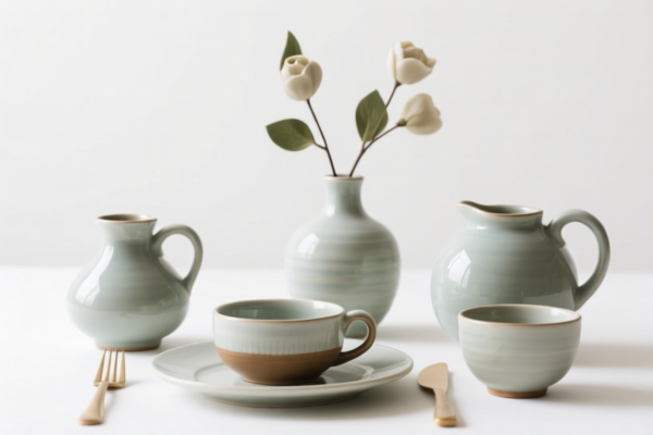 Ceramic table decorations