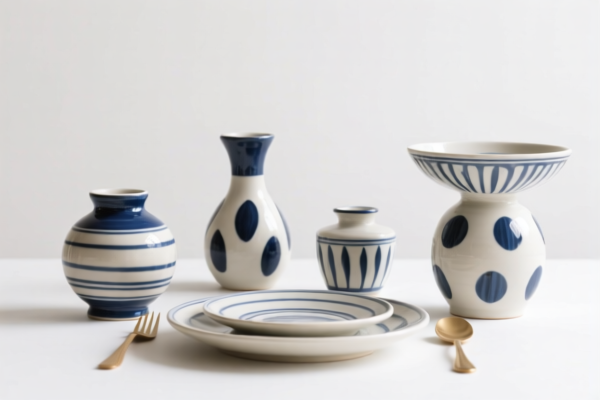 Ceramic table decorations
