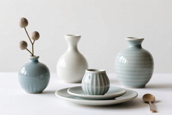 Ceramic table decorations