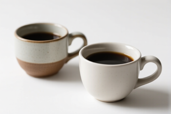 Ceramic coffee cups