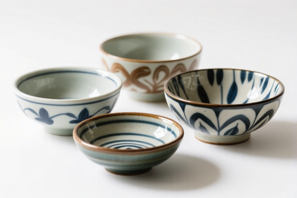 Ceramic decorative bowls