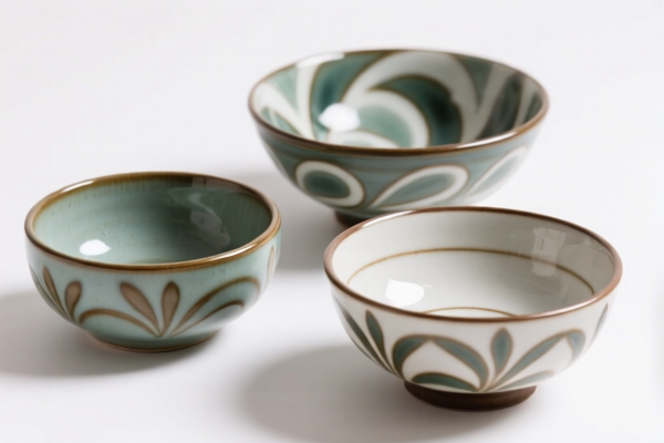 Ceramic decorative bowls