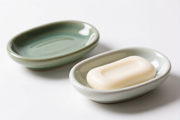 Ceramic soap dishes