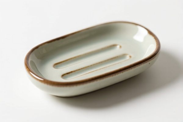 Ceramic soap dishes