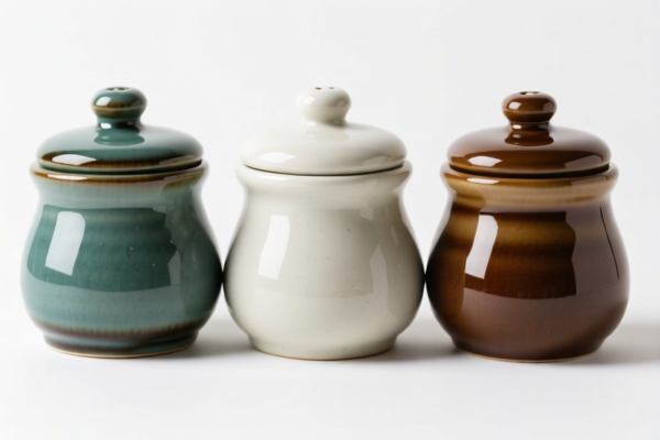 Ceramic spice jars