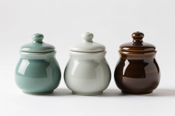 Ceramic spice jars