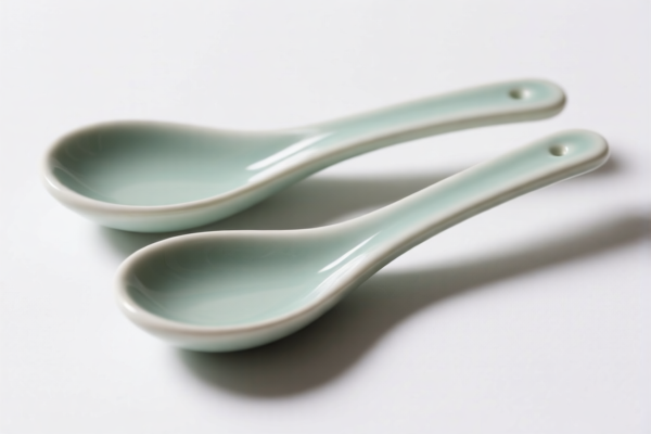 Ceramic spoons