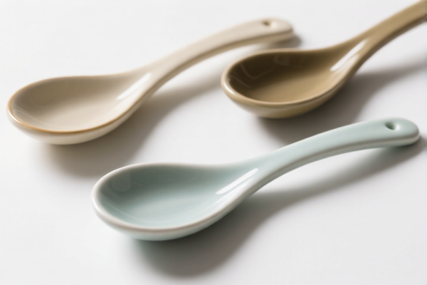 Ceramic spoons