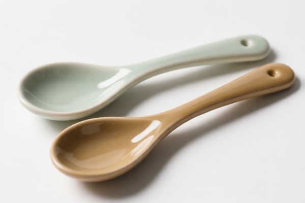 Ceramic spoons