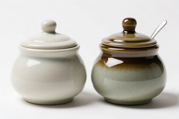 Ceramic sugar jars