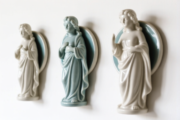 Ceramic Wall Decor Statuettes