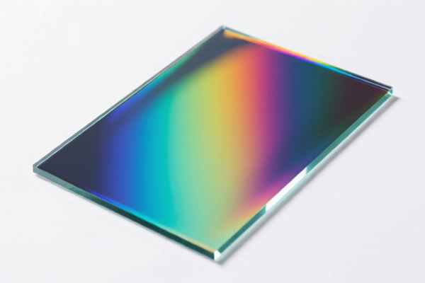 Colored Reflective Glass Sheet