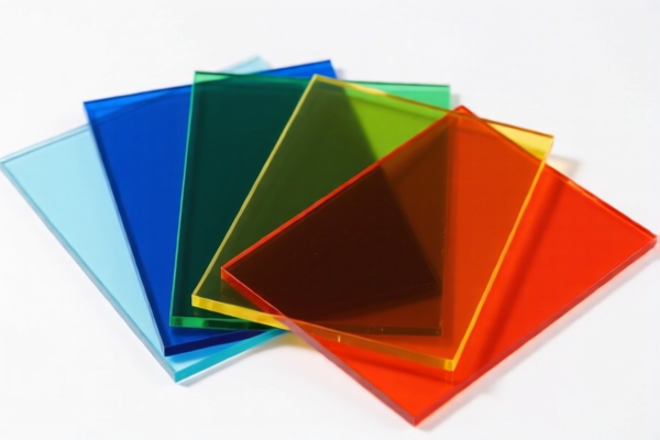 Colored Glass Sheets Under 10mm