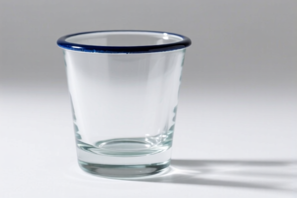 Plain Enameled Glass