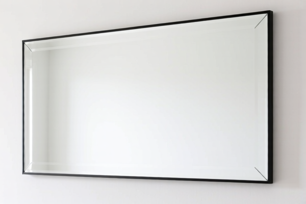 Large Unframed Wall Glass Mirror