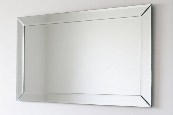 Large Unframed Wall Glass Mirror