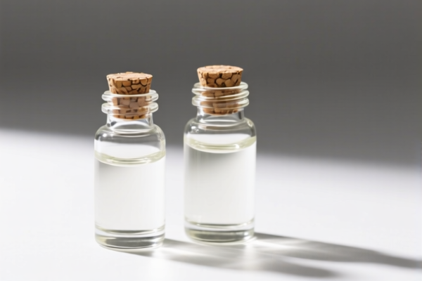 Glass Serum Bottles with Screw Caps