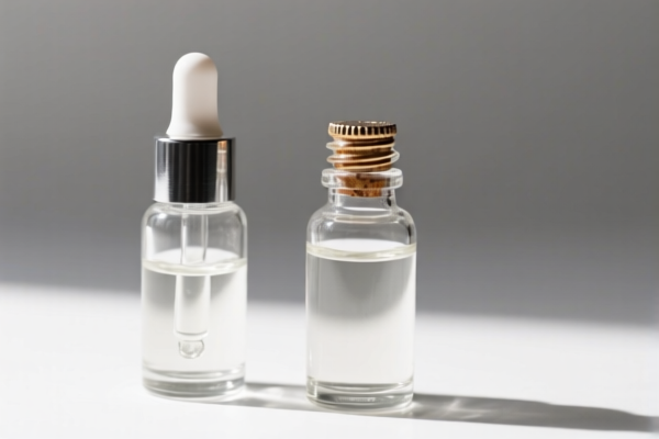 Glass Serum Bottles with Screw Caps