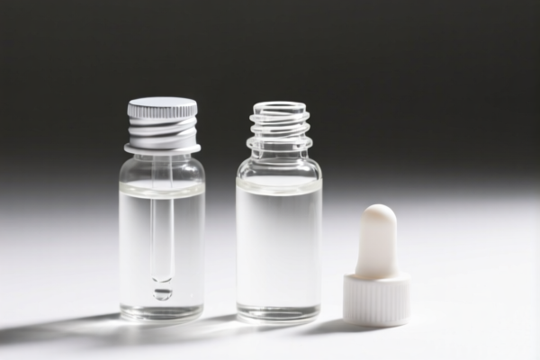 Glass Serum Bottles with Screw Caps