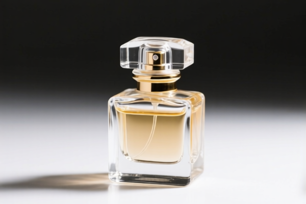 Automatically produced small capacity glass perfume bottles