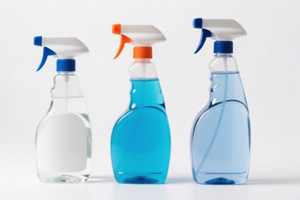 Glass Cleaning Solution Bottles (with closures, 0