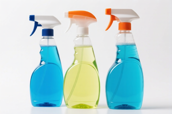 Glass Cleaning Solution Bottles (with closures, 0