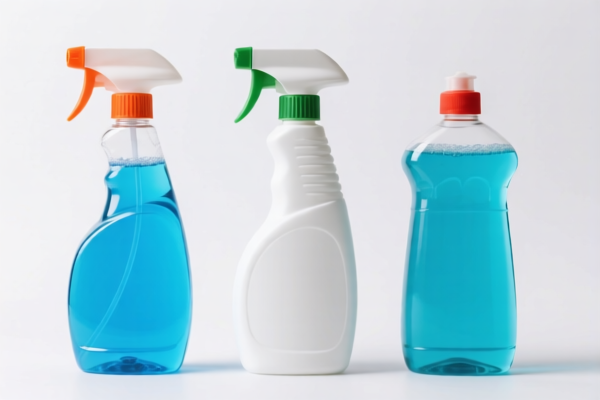 Glass Cleaning Solution Bottles (with closures, 0