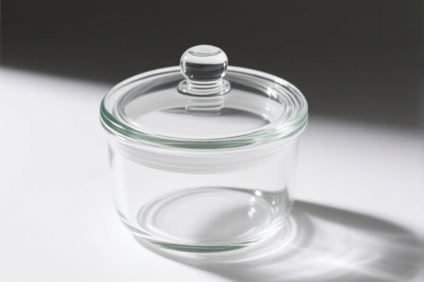 Glass Container with Lid