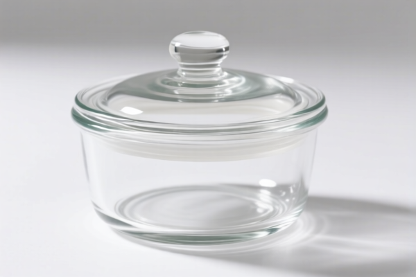Glass Container with Lid