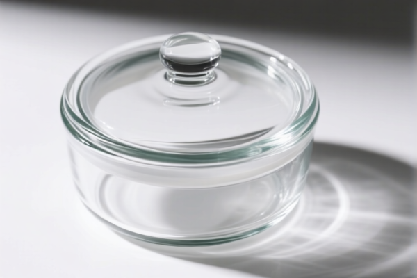 Glass Container with Lid