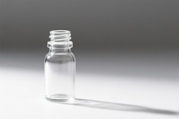 Glass Small Mouth Bottle