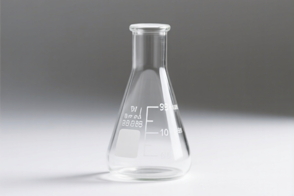 Glass Test Bottle