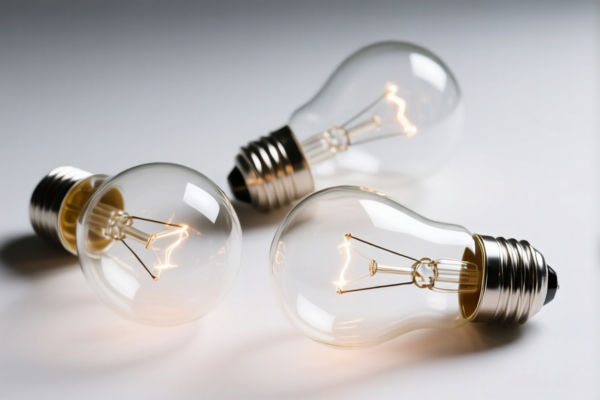 Glass Bulbs Specifically for Electric Lighting