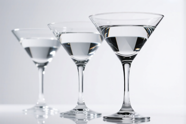 Crystal Martini Glasses
