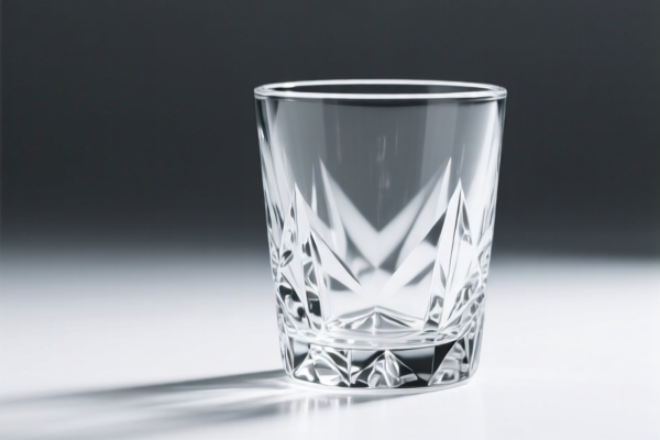 Single Crystal Drinking Glass