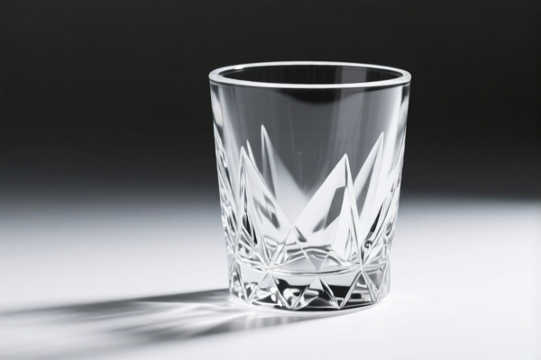 Single Crystal Drinking Glass