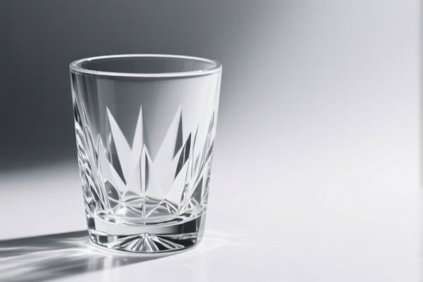 Single Crystal Drinking Glass