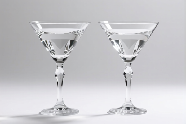 Crystal Martini Glasses