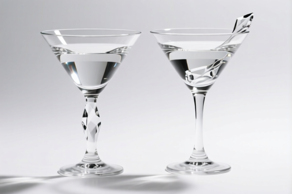 Crystal Martini Glasses