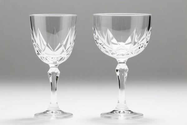 Crystal Stemmed Glasses