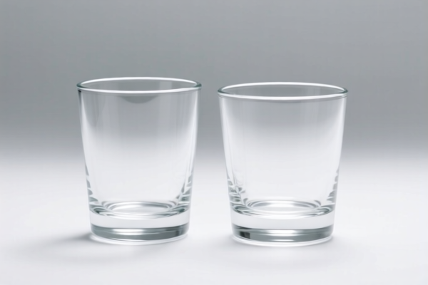 Clear Drinking Glasses