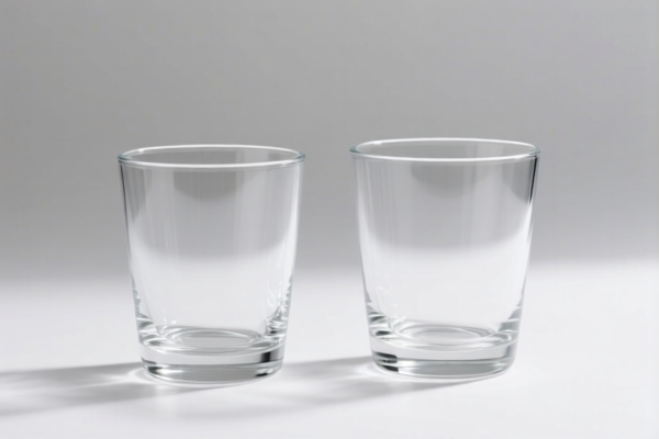 Clear Drinking Glasses