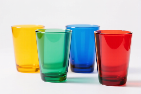 Colored Drinking Glasses