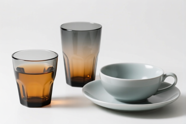 High temperature resistant tableware glassware