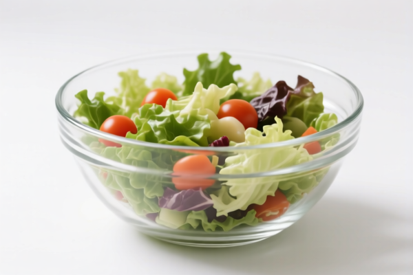 Glass Salad Bowl